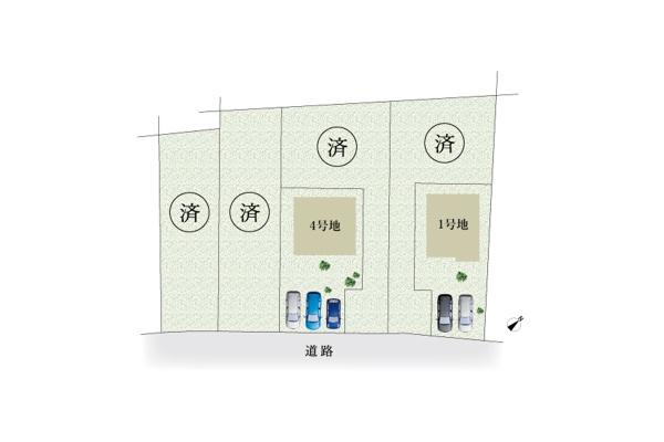 豊橋市向草間２期　新築戸建（全６棟）４号棟