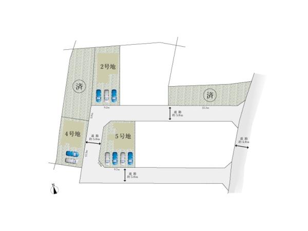 豊橋市西口町１期　新築戸建（全５棟）４号棟