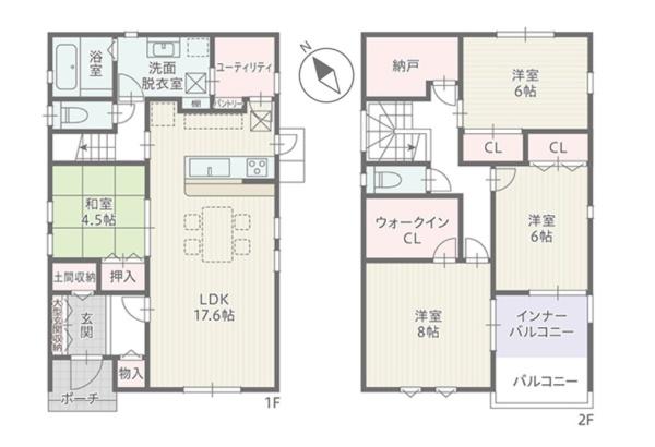 豊橋市弥生町東豊和２　新築戸建（全１棟）