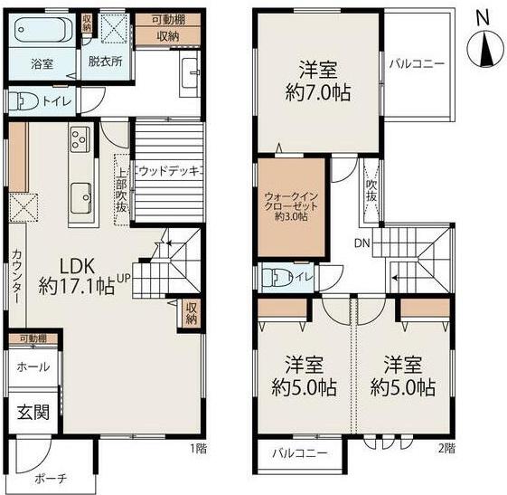 豊橋市高師町字北原　中古戸建