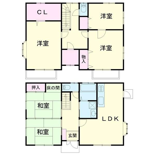 豊川市上長山町大東原　中古戸建