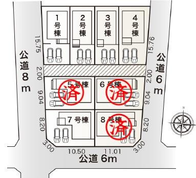 豊川市平尾町57期　新築戸建（全8棟）2号棟