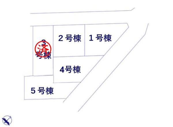 豊橋市牧野町　新築戸建（全５棟）１号棟　グラファーレ