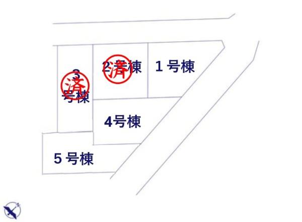 豊橋市牧野町　新築戸建（全５棟）５号棟　グラファーレ