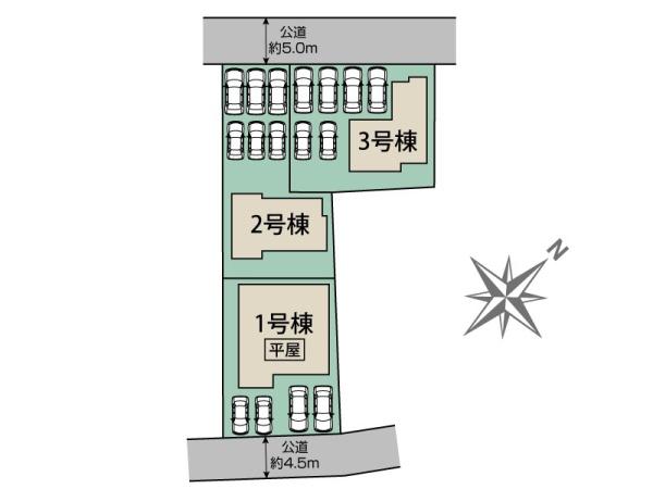豊川市伊奈町佐脇原　新築戸建（全３棟）１号棟