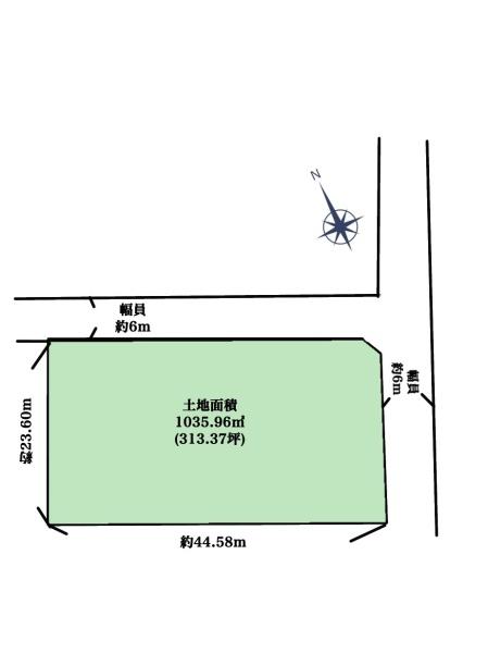 豊橋市浪ノ上町13番4　土地