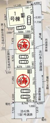 豊川市中条町第2　新築戸建（全3棟）１号棟