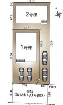 豊橋市浪の上町第1　新築戸建（全2棟）2号棟