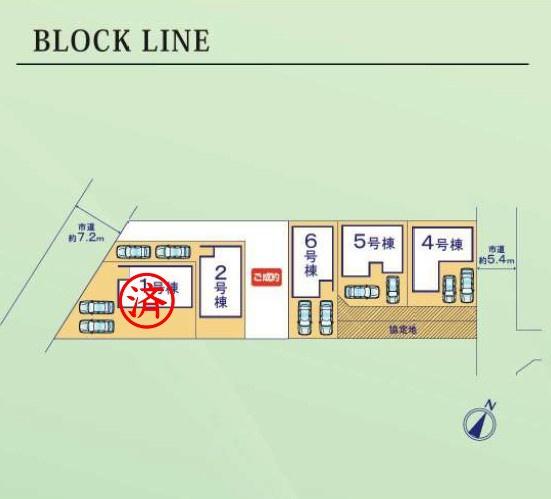 豊橋市曙町23ー1期新築戸建(全６棟)５号棟リナージュ