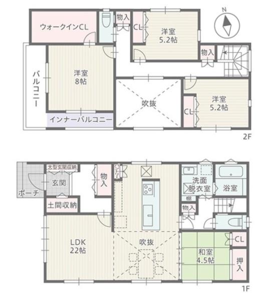 豊川市三蔵子大道　新築戸建（全５棟）３号棟