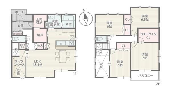 豊川市三蔵子大道　新築戸建（全５棟）４号棟