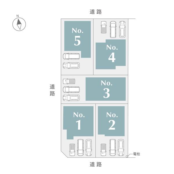豊川市三蔵子大道　新築戸建（全５棟）４号棟
