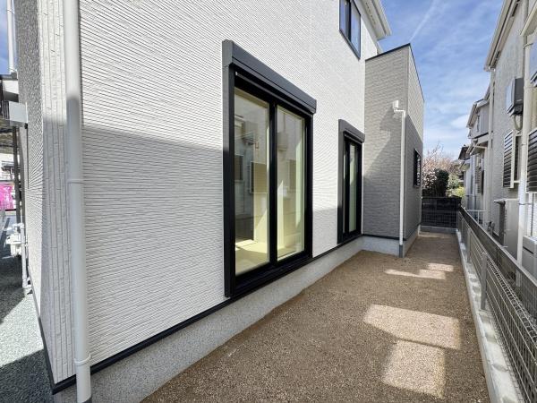 豊橋市多米中町2丁目 新築戸建(全7棟)4号棟(庭)