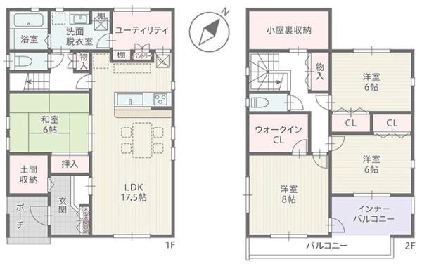 豊川市花井町　新築戸建（全５棟）２号棟