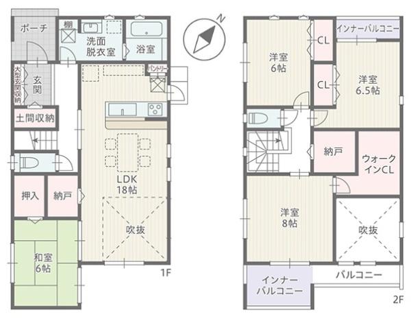 豊川市花井町　新築戸建（全５棟）５号棟