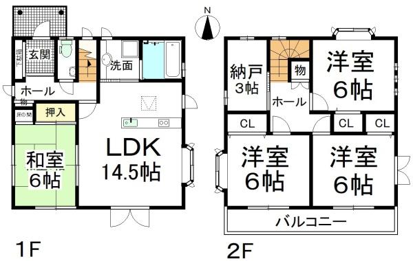 豊橋市西高師町字小谷の中古一戸建て