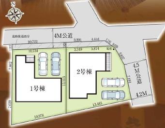 浜松市中央区坪井町　新築戸建（全2棟）1号棟