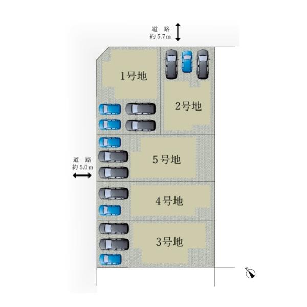 豊橋市西橋良町1期　新築戸建（全５棟）２号棟