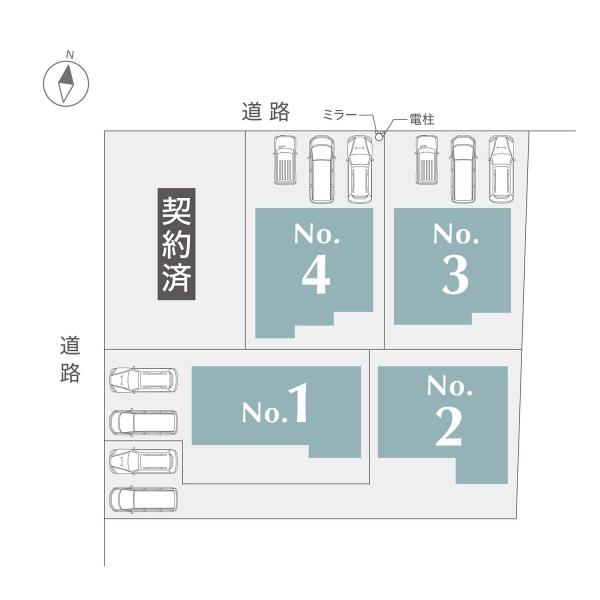 豊橋市西高師町小谷(全５棟)　３号棟