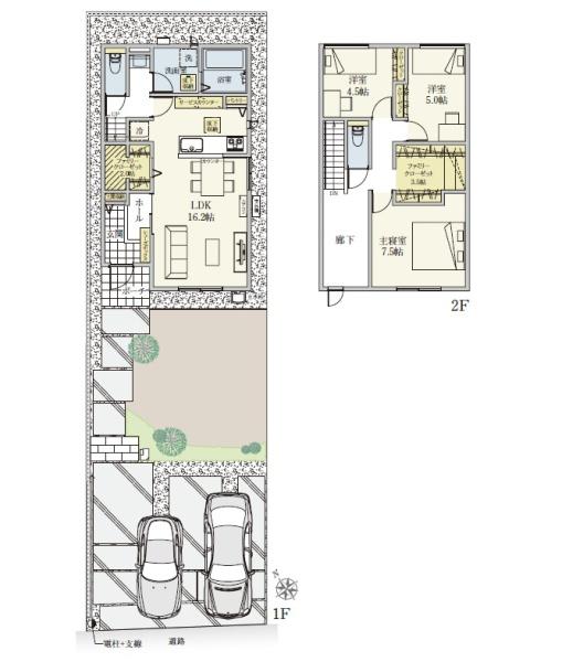 豊橋市牟呂町字坂津（全３棟）Ａ号地　セキュレア豊橋牟呂坂津