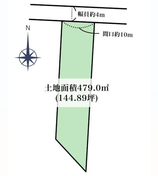 豊橋市前芝町字西青　土地