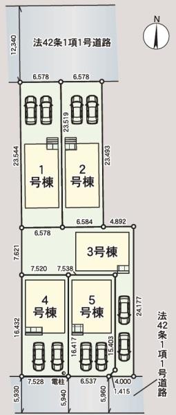豊橋市緑ヶ丘第5　新築戸建（全5棟）2号棟クレイドルガーデン