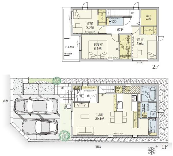 豊橋市柱六番町（全５棟）Ｅ号棟セキュレア