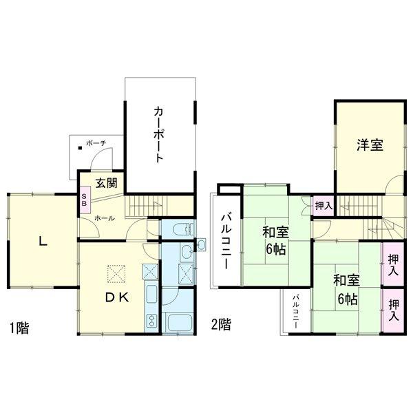 豊川市国府町上河原　中古戸建
