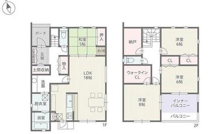 豊川市金屋橋町　新築戸建(全６棟)　３号棟