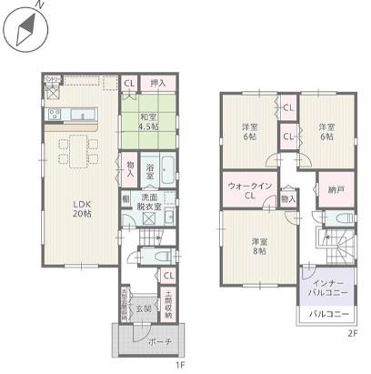 豊川市御油町河原畑　新築戸建(全４棟)　３号棟