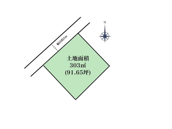 豊橋市東幸町字大山　土地