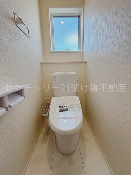 豊橋市牛川薬師町58期 新築戸建(全3棟) 1号棟(トイレ)