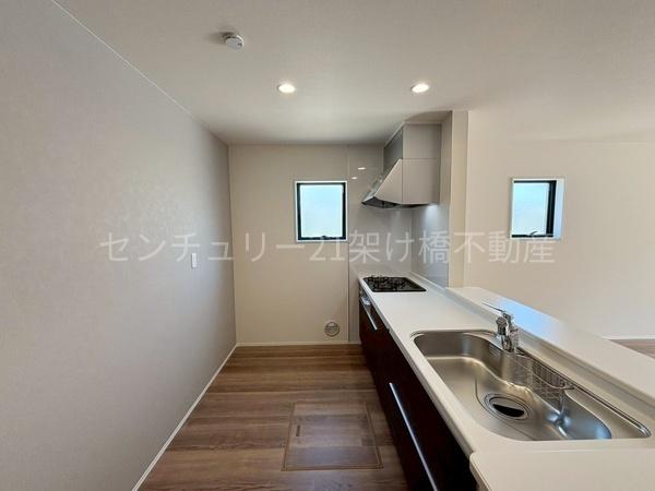 豊橋市牛川薬師町58期 新築戸建(全3棟) 3号棟(キッチン)