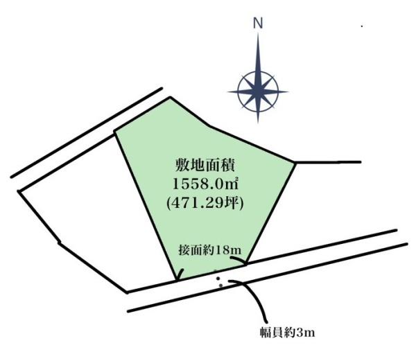豊橋市大岩町字北山の土地