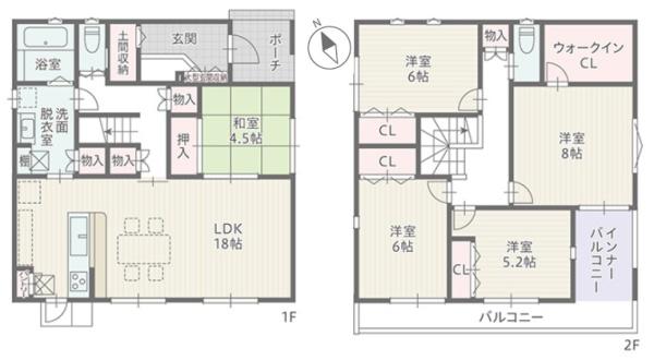 豊川市金屋元町一丁目　新築戸建（全６棟）４号棟