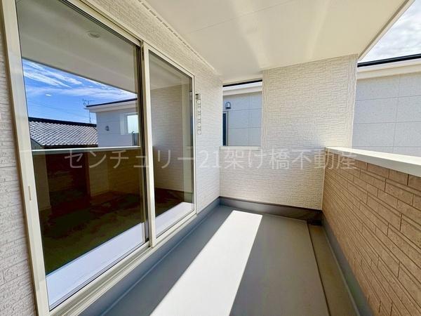 豊橋市前芝町58期 新築戸建(全3棟)1号棟(バルコニー)