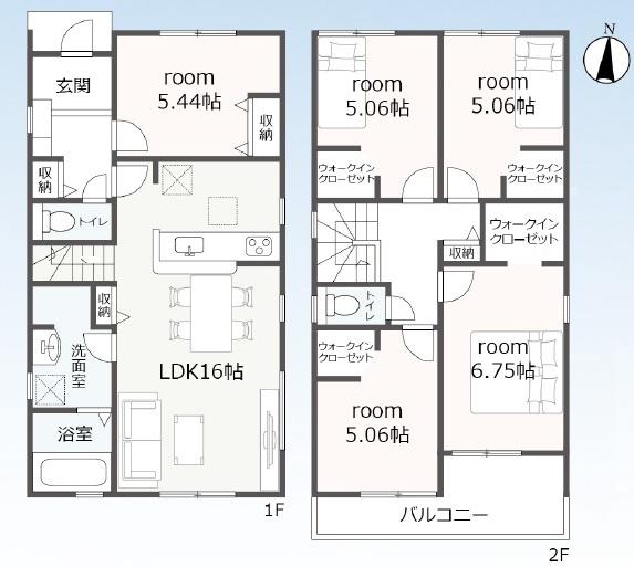 豊橋市前芝町５８期　新築戸建（全３棟）３号棟