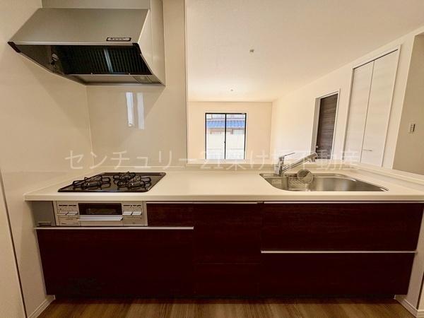 豊橋市前芝町58期 新築戸建(全3棟)3号棟(キッチン)