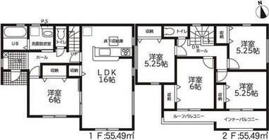 豊川市市田町第１期　新築戸建（全3棟）1号棟