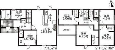豊川市市田町第１期　新築戸建（全３棟）３号棟