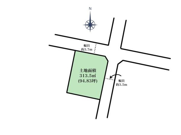 豊橋市高洲町字小水尾　土地
