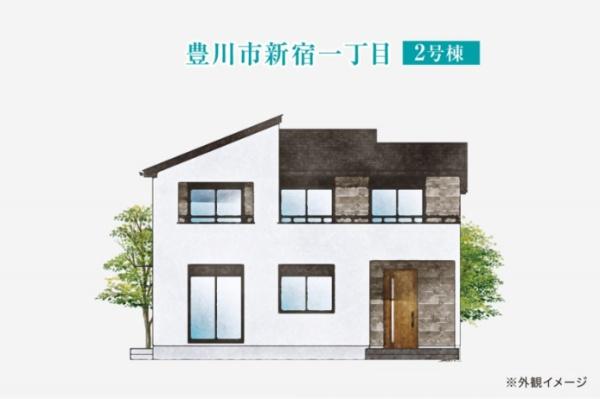 豊川市新宿町一丁目　新築戸建（全３棟）２号棟