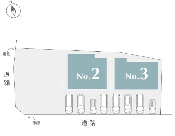 豊川市新宿町一丁目　新築戸建（全３棟）２号棟