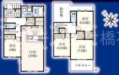 豊橋市牟呂町　新築戸建（全２棟）２号棟