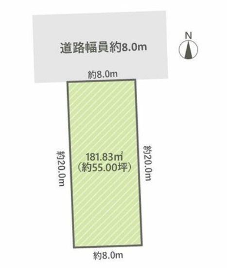 豊橋市中岩田三丁目　土地