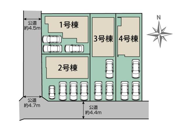 豊橋市西高師町沢西　新築戸建（全４棟）４号棟