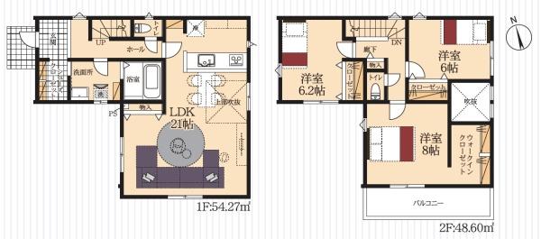 豊橋市旭町第3　新築戸建（全２棟）２号棟