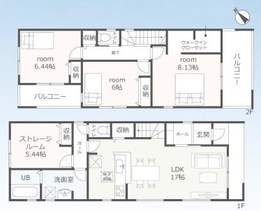 豊橋市つつじが丘３丁目58期　新築戸建（全4棟）４号棟