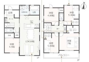 豊橋一色町第1期（全5棟）1号棟　新築戸建
