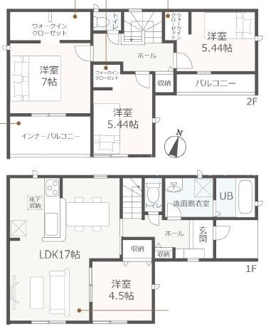 豊橋一色町第1期（全５棟）３号棟　新築戸建